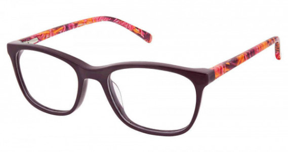 SuperFlex SFK-219 Eyeglasses, S307-PLUM ORANGE