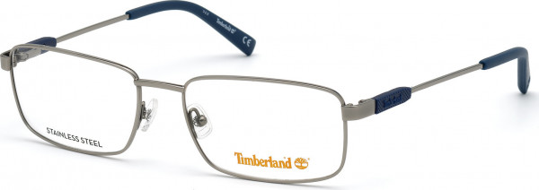 Timberland TB1669 Eyeglasses, 008 - Shiny Gunmetal / Shiny Gunmetal