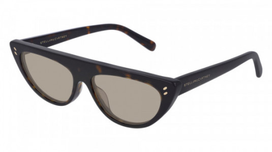 Stella McCartney SC0203S Sunglasses, 002 - HAVANA with BROWN lenses