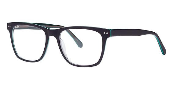 Elan 3042 Eyeglasses, Black/Green