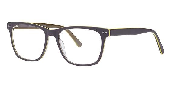 Elan 3042 Eyeglasses, Gray/Yellow
