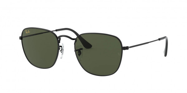 Ray-Ban RB3857 FRANK Sunglasses, 919931 FRANK BLACK G-15 GREEN (BLACK)
