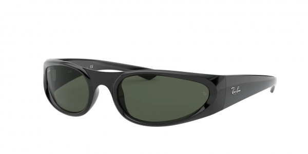 Ray-Ban RB4332 Sunglasses, 601/71 BLACK (BLACK)