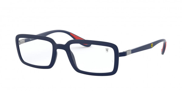 Ray-Ban Optical RX7181M Eyeglasses, F604 MATTE DARK BLUE (BLUE)