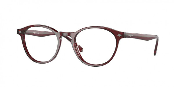 Vogue VO5326 Eyeglasses, 2924 TRANSPARENT BORDEAUX (RED)