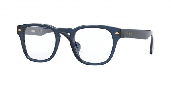 Vogue VO5331 Eyeglasses, 2760 TRANSPARENT BLUE (BLUE)