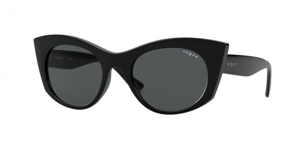 Vogue VO5312S Sunglasses, W44/87 BLACK GREY (BLACK)
