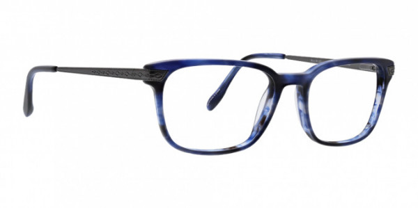 Badgley Mischka Baker Eyeglasses, Blue