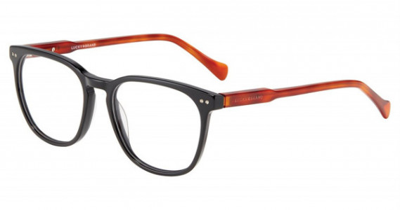Lucky Brand D417 Eyeglasses, BLACK/LT BROWN (0BLL)