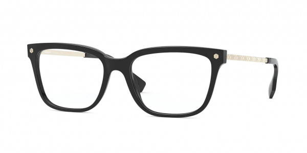 Burberry BE2319F HART Eyeglasses, 3001 HART BLACK (BLACK)