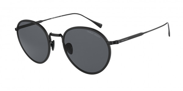 Giorgio Armani AR6103J Sunglasses, 301487 BLACK DARK GREY (BLACK)