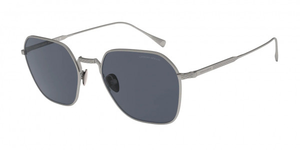 Giorgio Armani AR6104 Sunglasses, 300387 MATTE GUNMETAL GREY (GREY)