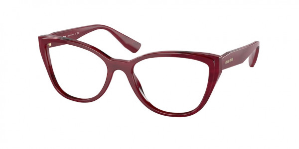 Miu Miu MU 04SV CORE COLLECTION Eyeglasses, 16H1O1 CORE COLLECTION BORDEAUX (RED)
