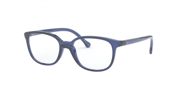 Ray-Ban Junior RY1900 Eyeglasses, 3834 TRANSPARENT BLUE (BLUE)