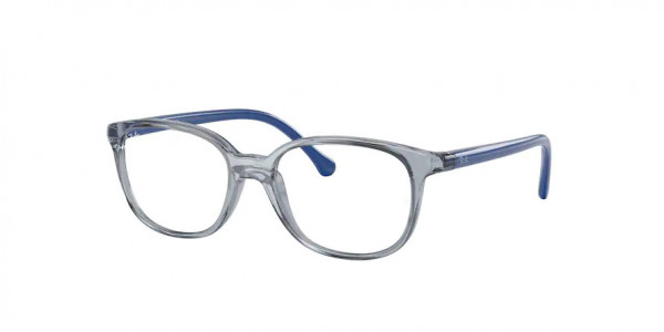 Ray-Ban Junior RY1900 Eyeglasses, 3897 TRANSPARENT BLUE (BLUE)