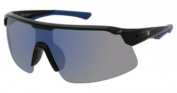 Champion CU5140 Sunglasses, C01 BLACK/BLUE (NAVY FLASH)