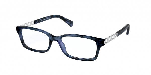 Coach HC6148 Eyeglasses, 5593 BLUE TORTOISE (BLUE)