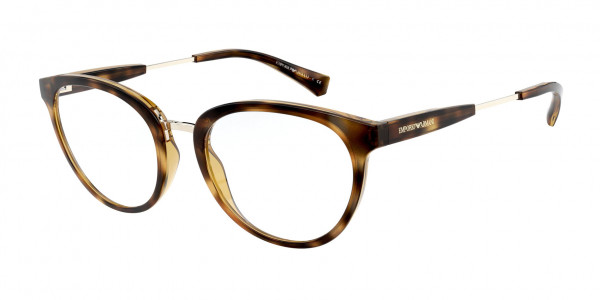 Emporio Armani EA3166 Eyeglasses, 5089 SHINY HAVANA (HAVANA)