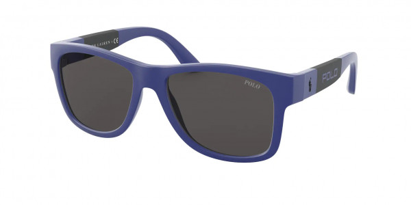 Polo PH4162 Sunglasses, 580887 MATTE ROYAL BLUE DARK GREY (BLUE)