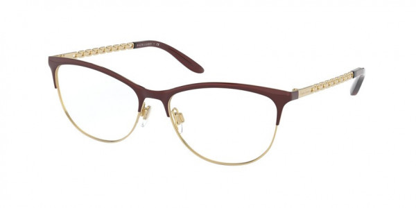 Ralph Lauren RL5106 Eyeglasses, 9395 SHINY BROWN ON GOLD (BROWN)