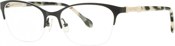 Lilly Pulitzer Carney Eyeglasses, Black