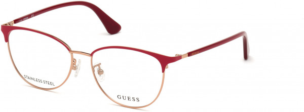 Guess GU2775-D Eyeglasses, 069 - Shiny Bordeaux