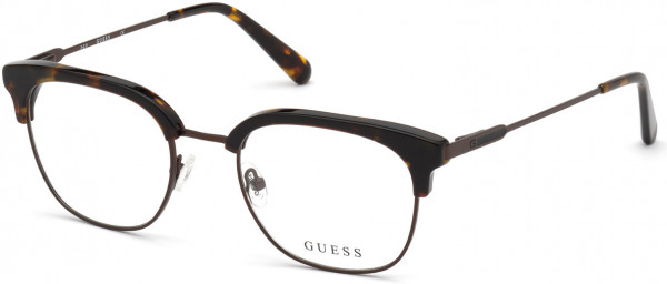 Guess GU50006 Eyeglasses, 052 - Dark Havana