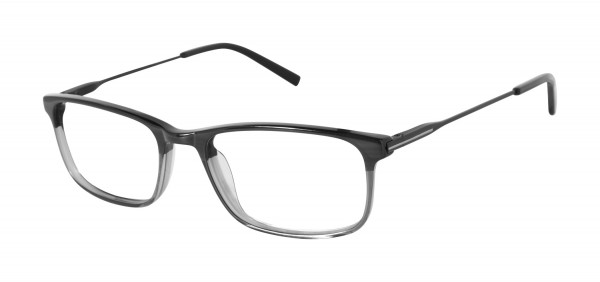Geoffrey Beene G530 Eyeglasses, GREY HORN (GRY)
