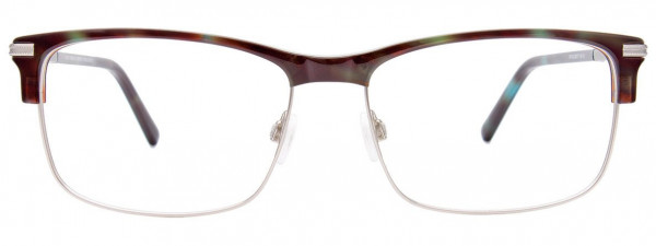 Takumi TK1152 Eyeglasses, 015 - Demi Brown & Matt Steel