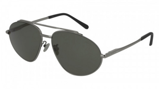 Brioni BR0073S Sunglasses, 001 - BLACK with GREY lenses