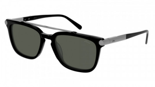 Brioni BR0078S Sunglasses, 001 - BLACK with GREY lenses