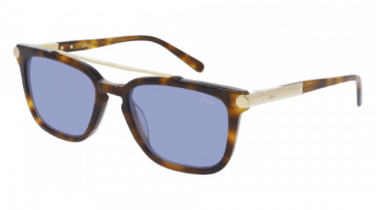 Brioni BR0078S Sunglasses, 002 - HAVANA with BLUE lenses