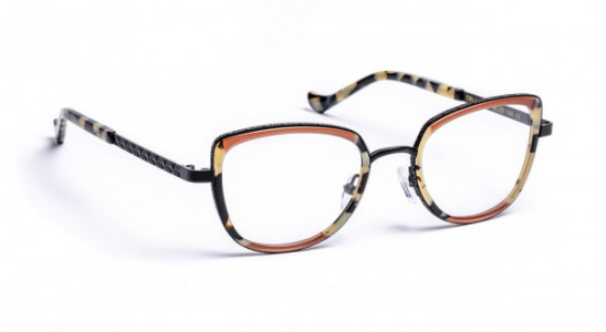 VOLTE FACE ORLA Eyeglasses, DEMI WHITE/BLACK (1001)