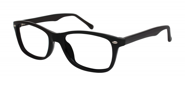 Value Collection 112 Caravaggio Eyeglasses, Black