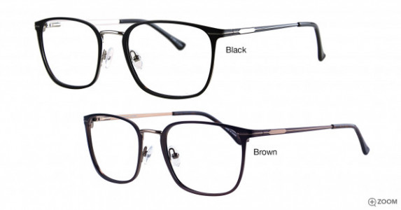 Colours Ogdon Eyeglasses, Black