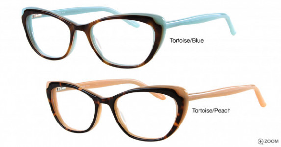 Wittnauer Agatha Eyeglasses, Tortoise/Blue