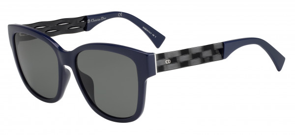 Christian Dior Diorribbon 1/N Sunglasses, 0S5X Blue Black