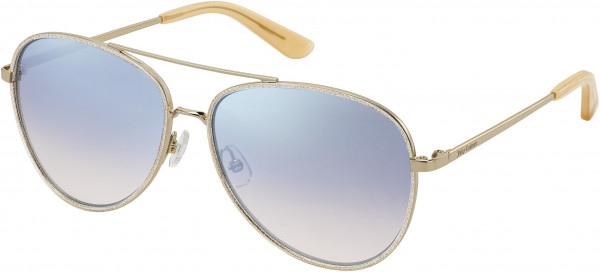 Juicy Couture Juicy 599/S Sunglasses, 024S Gold White