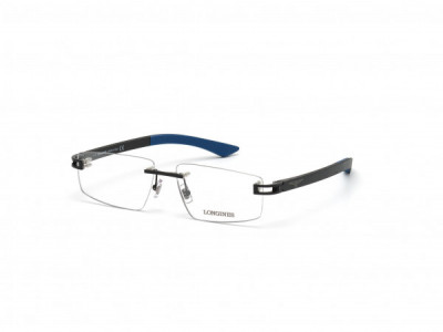 Longines LG5007-H Eyeglasses, 002 - Matte Black