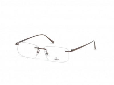 Omega OM5007-H Eyeglasses, 008 - Shiny Gunmetal