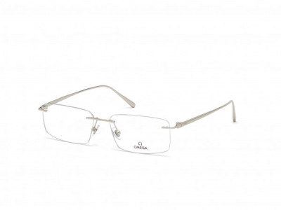 Omega OM5007-H Eyeglasses, 016 - Shiny Palladium