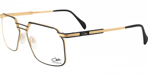 Cazal CAZAL 760 Eyeglasses, 001 BLACK-GOLD