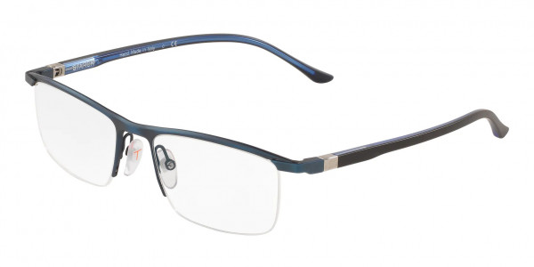 Starck Eyes SH2049 Eyeglasses, 0002 ANTIQUE BLUE (BLUE)