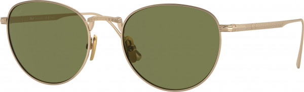 Persol PO5002ST Sunglasses, 80004E GOLD GREEN (GOLD)