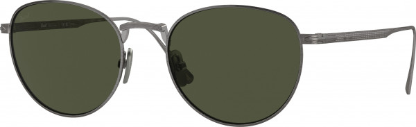 Persol PO5002ST Sunglasses, 800131 PEWTER GREEN (GREY)