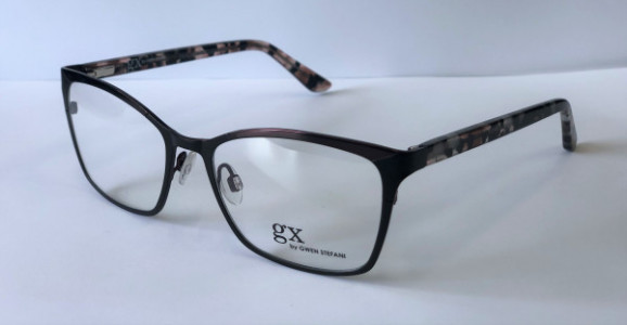 gx by Gwen Stefani GX072 Eyeglasses, Black/Burgundy (BLK)