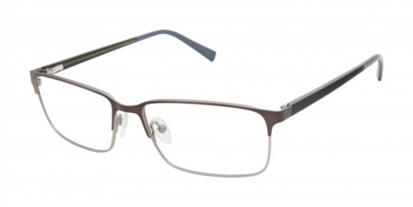Ted Baker TXL503 Eyeglasses, Dark Gunmetal (DGN)