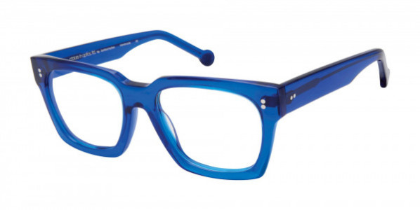 Colors In Optics C1118 THOMPSON Eyeglasses, BL COBALT BLUE