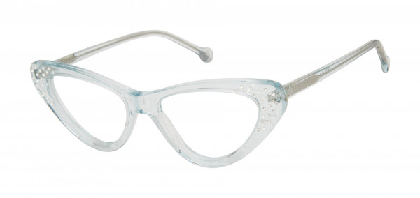 Colors In Optics C1123 NINA Eyeglasses, MNTX ICEY BLUE CRYSTAL