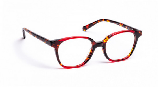 J.F. Rey NEON Eyeglasses, DEMI BURGUNDY/RED 6/8 BOY (3090)